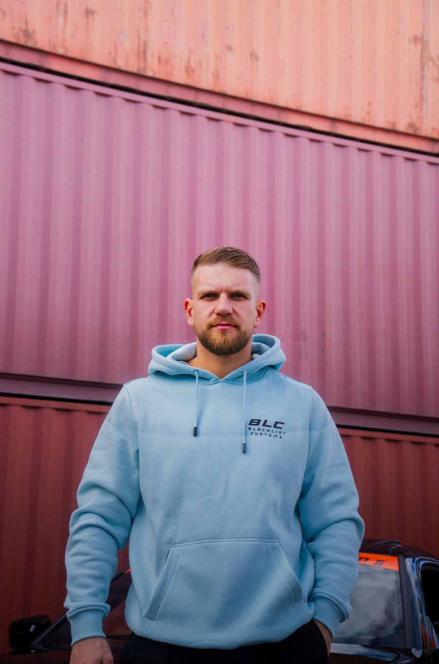 BLC Hoodie Babyblau