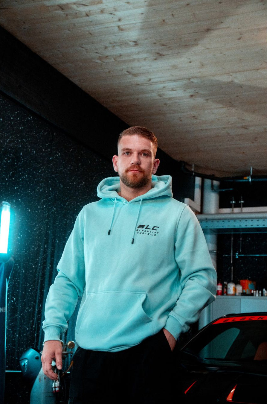 BLC Hoodie Babyblau