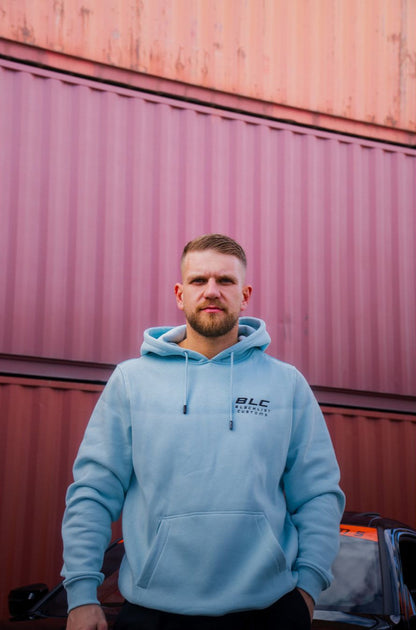 BLC Hoodie Babyblau