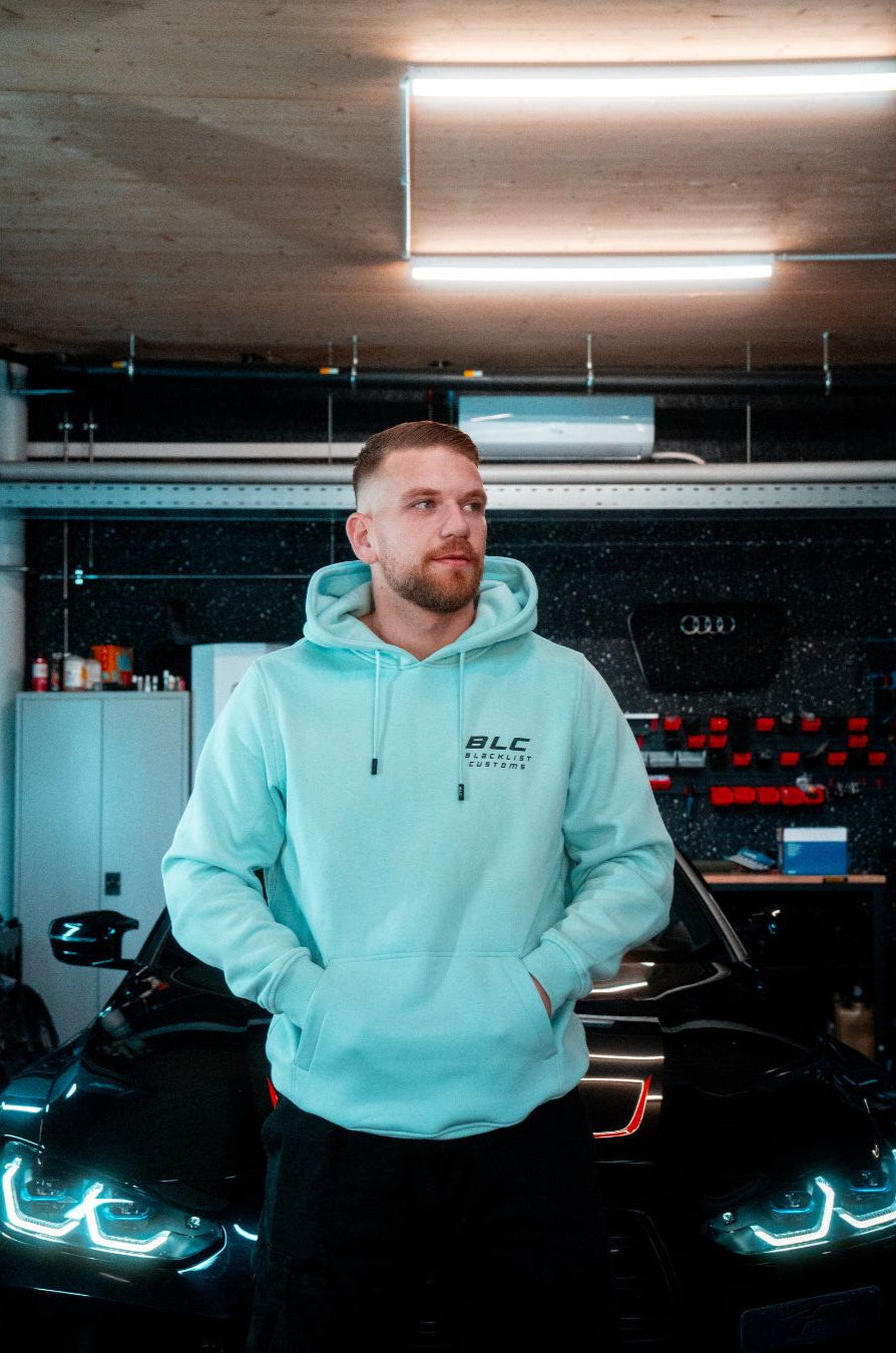 BLC Hoodie Babyblau